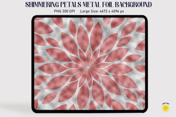 Download Shimmering Petals Metal Foil Background - Premium Resources