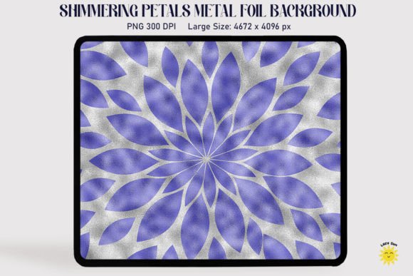Download Shimmering Petals Metal Foil Background - Premium Resources