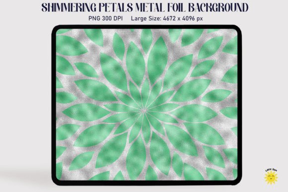 Download Shimmering Petals Metal Foil Background - Premium Bundle
