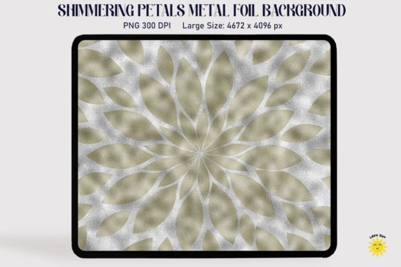 Download Shimmering Petals Metal Foil Background - Premium Resources