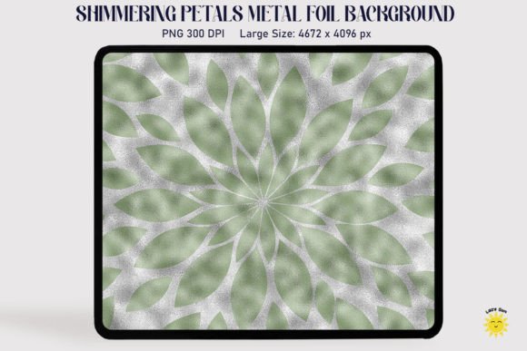 Download Shimmering Petals Metal Foil Background - Premium Resources