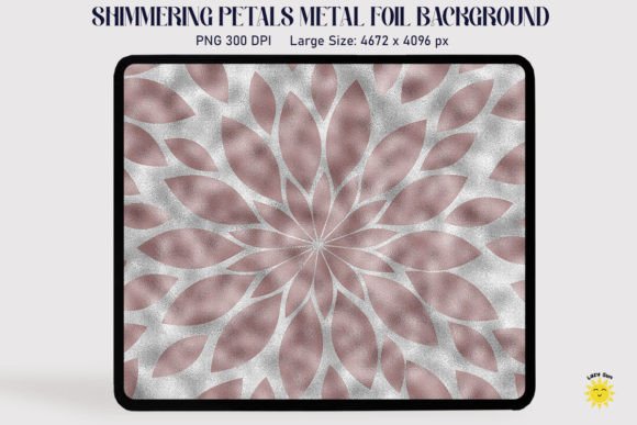Download Shimmering Petals Metal Foil Background - Premium Resources