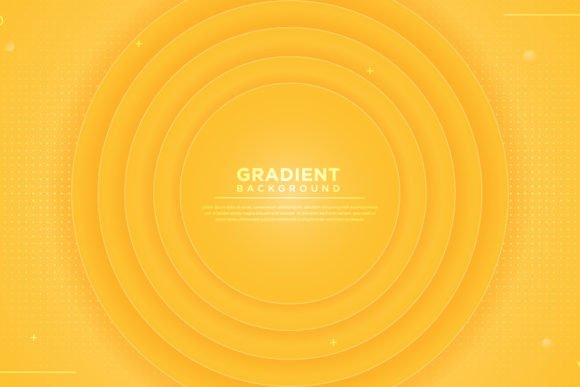 Download Orange Gradient Circle Background. - Circle background Collection