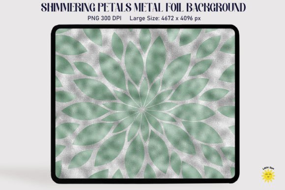 Download Shimmering Petals Metal Foil Background - Premium Resources