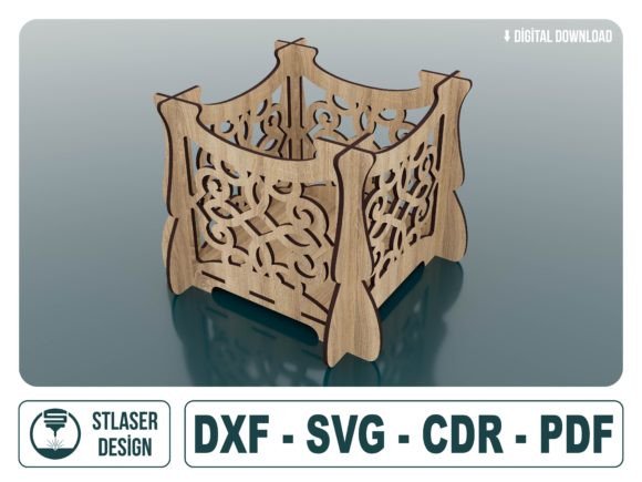 Download Decorative Wooden Storage Gift Box Files - Box Collection